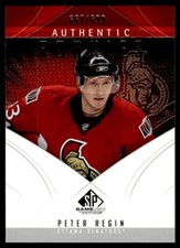 2009-10 SP Game Used Peter Regin Rookie /699 Ottawa Senators #124