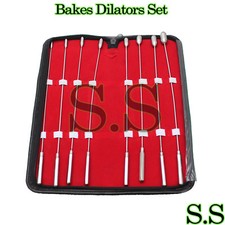 Bakes Rosebud Dilators Sounds Urethral 8 Piece Kit