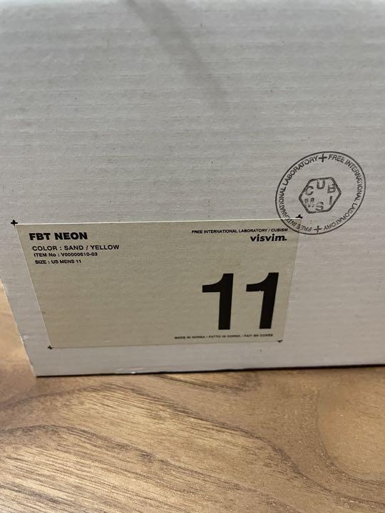 Men 11.0US Visvim Fbt Neon Us11 | eBay