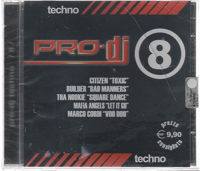 PRO DJ TECHNO vol. 8 CD F.C. SIGILLATO!!!