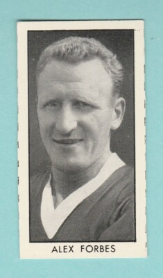 FUSSBALL - LEYTON ORIENT F. C. - ALEX FORBES - FOOTBALLER - 1957