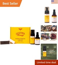 Ultimate Suede  Nubuck Care Kit: Deep Cleaner, Protector  Brush for All Colors