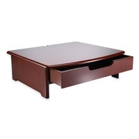 Rolodex 82436 Wood Tones Monitor Stand, 15w X 13d, Mahogany , New, Free Shipping on sale Rolodex 82436 Wood Tones Monitor Stand, 15w X 13d, Mahogany , New, Free Shipping on sale