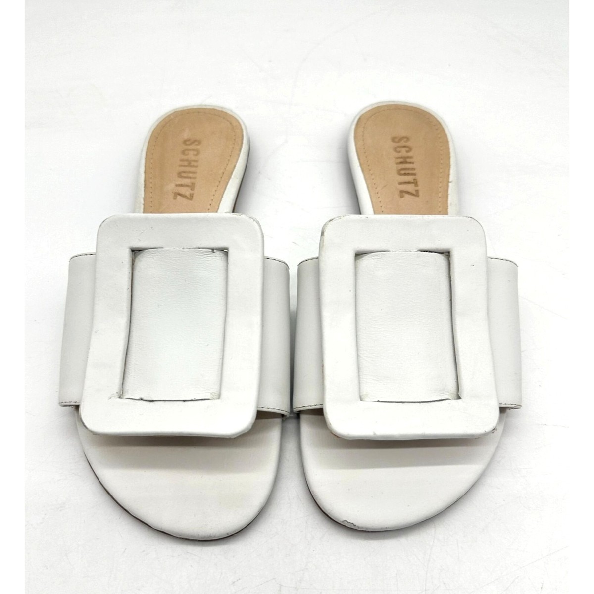 Womens Sandals Schutz Slide Sandals Schutz Sandals Womens Flat