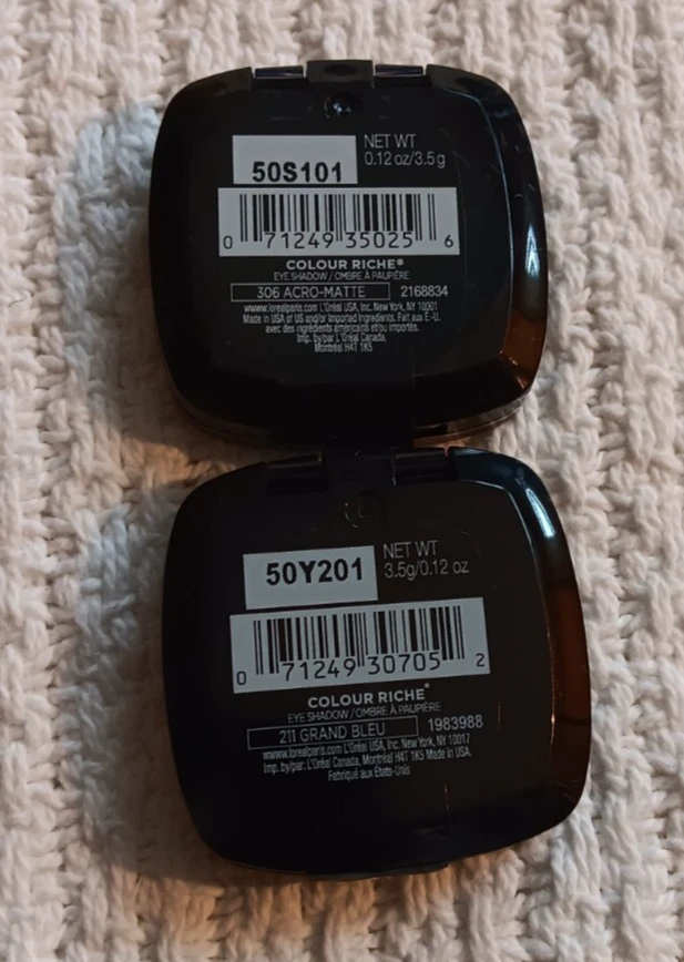 L'Oreal Eyeshadow Lot 203 204 206 207 308 306 209 210 211 304 302 205 200 201 - Image 3 of 4