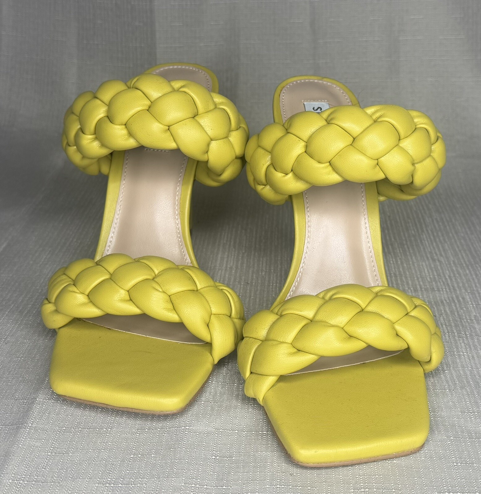 Steve Madden Kenley Citron Braided Heel