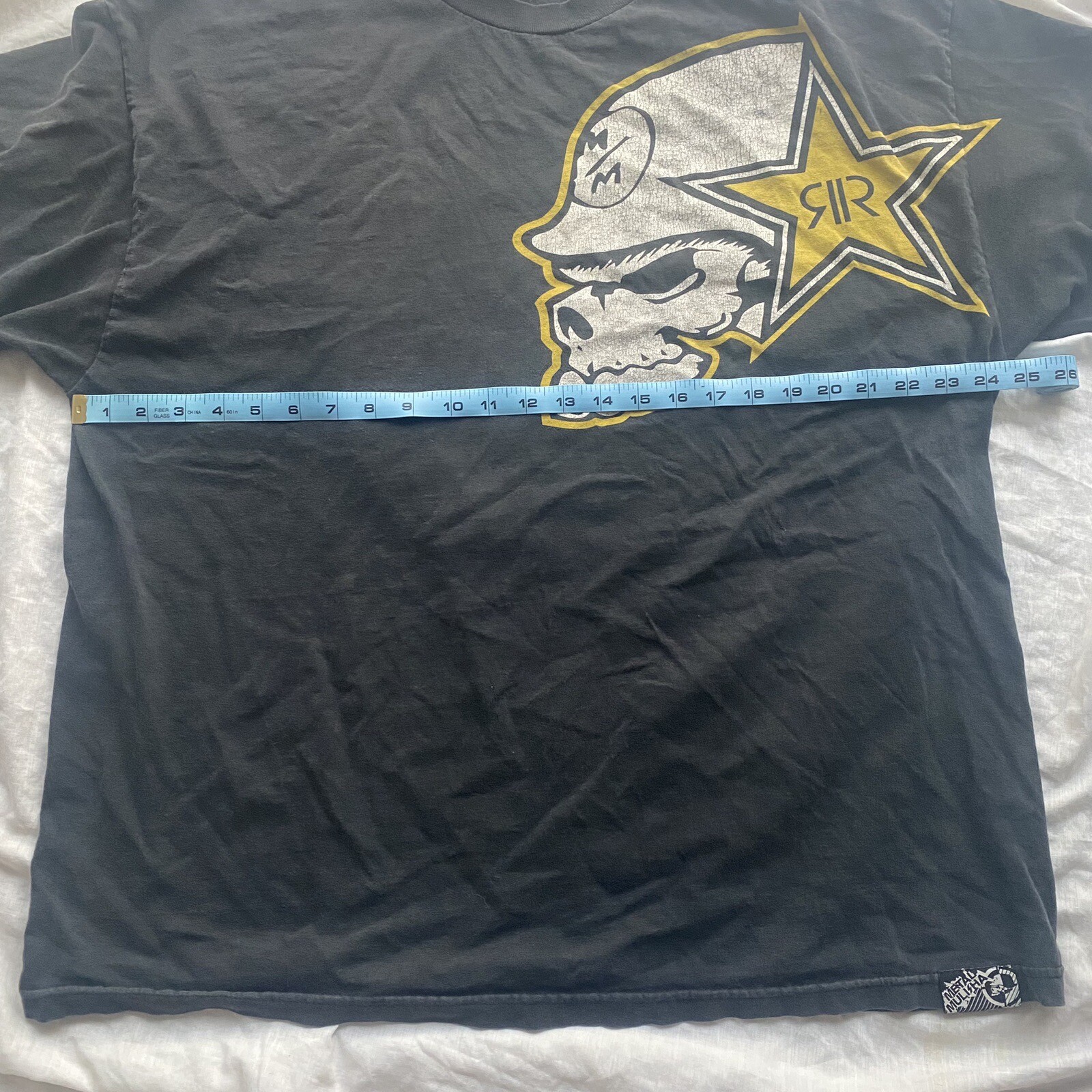 Y2K Metal Mulisha Rockstar Energy Drink Graphic Shirt… Gem