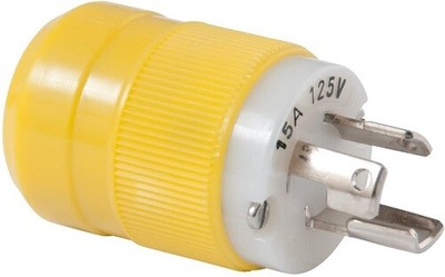 Marinco 4721CR Locking Plug,15A, 125V
