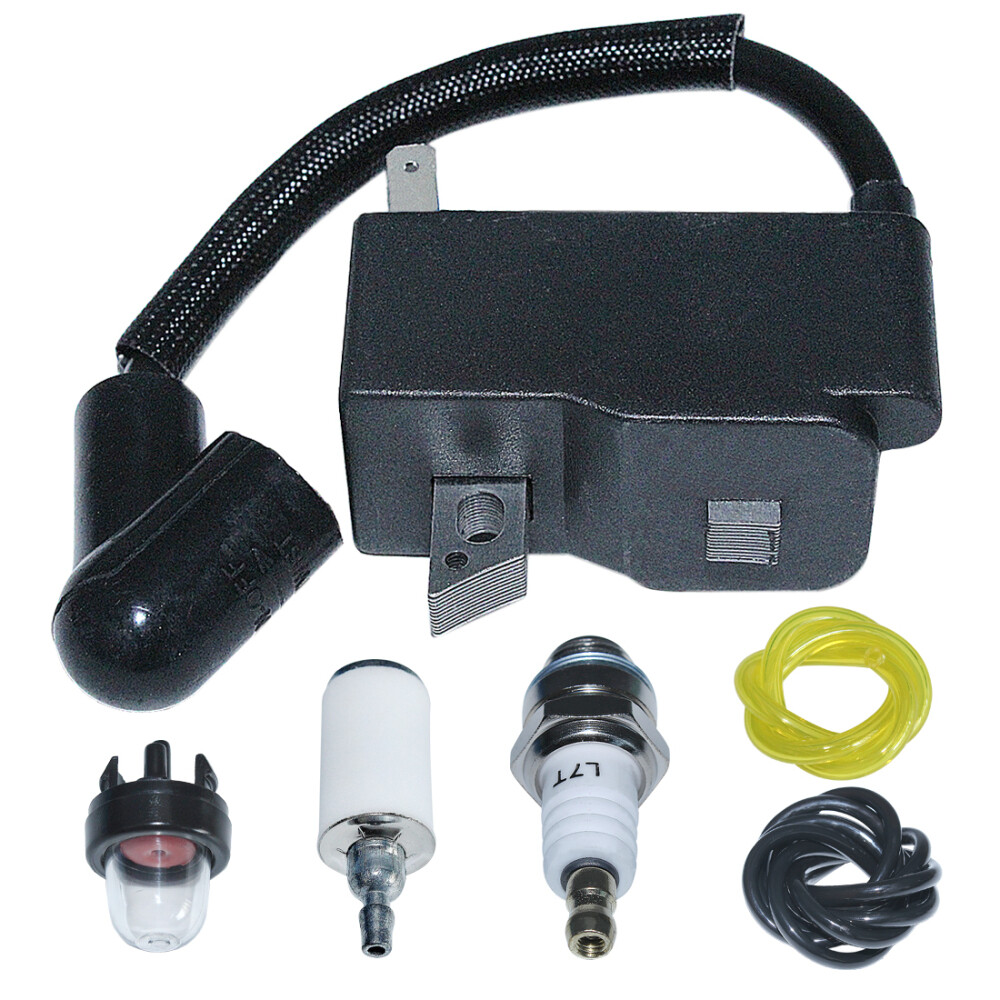 Ignition Coil Fuel Filter Line Hose Kit For Homelite UT-10514