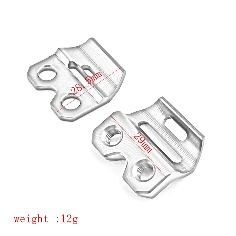 Abrazadera de manguera de línea de freno CNC para HONDA CR125R CR250R CRF250R/X/RX CRF450R CRF250L/M Foto 3 de 4