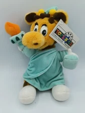 Toys R Us Geoffrey Plush Statue of Liberty Times Square NY New York 9 Inch W Tag