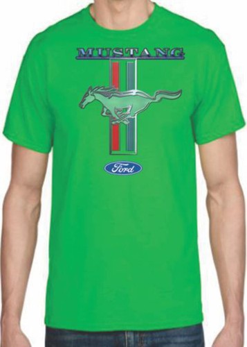 T-Shirt XL 2XL 3XL - Adult DryBlend® - (MUSTANG LOGO) - Picture 42 of 53