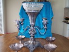 ANTIQUE CONVERTIBLE SILVER SHEFFIELD EPERGNE CIRCA 1825 — photo 8