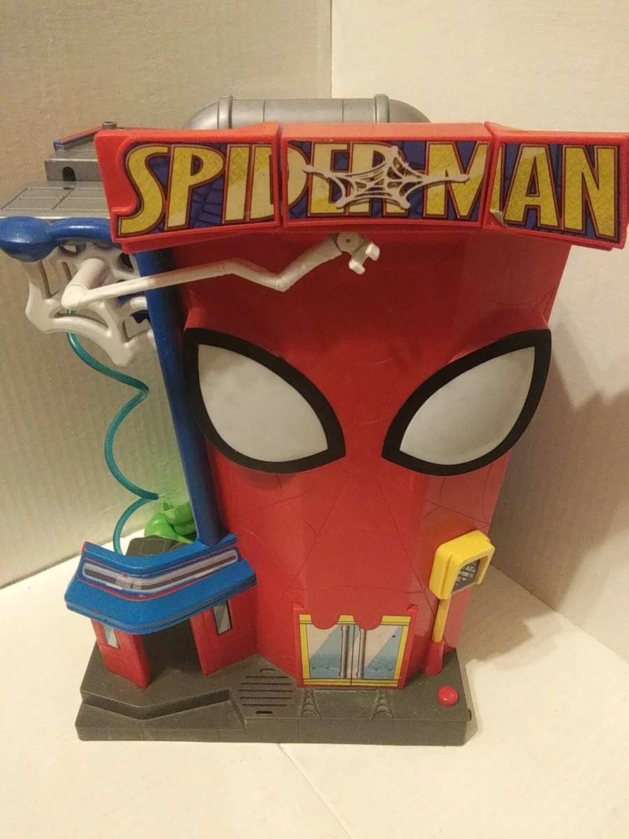 Spider man cheap stunt city playset