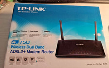 TP-LINK AC750 ARCHER D20 - WIRELESS DUAL BAND ADSL2+ MODEM ROUTER