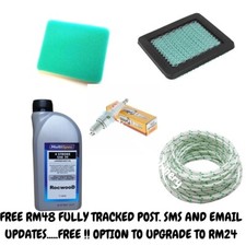 Honda GCV145 GCV170 Lawnmower Engine Service Kit With Aftermarket Air Filter