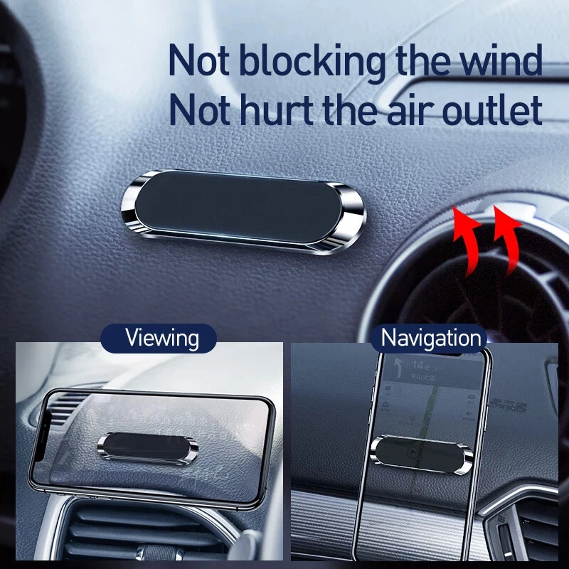 360° Magnetic Car Phone Holder Dashboard Stand Mount For iPhone 12 11 XS Samsung - Image 4 of 4