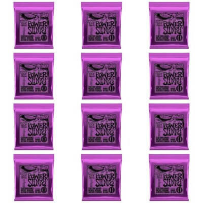 Ernie Ball Power Slinky Nickel Wound Set, 11-48, 12PK, #P02220-12