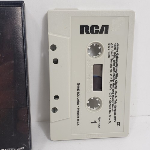 James Galway/Kyung-Wha Chung BACH Trio Sonatas Cassette Tape 1980 - Picture 3 of 8