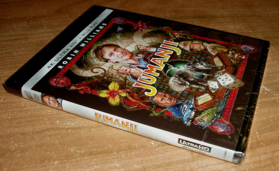 Jumanji 4K UHD + Blu-Ray New Sealed Adventures Spanish (Unopened) A-B-C - Image 3 of 3