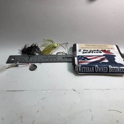 3- Spinner Bait Type Fishing Lures 