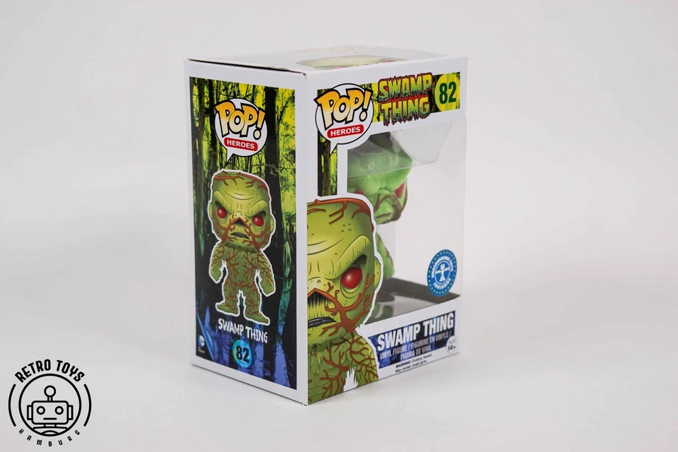 Funko Pop! Heroes Swamp Thing #82 Vinyl Figure PX Previews Exclusive - Flocked - Bild 4 von 4