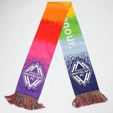 Ruffneck Scarves MLS Vancouver Whitecaps FC Soccer Pride Night Scarf One Size