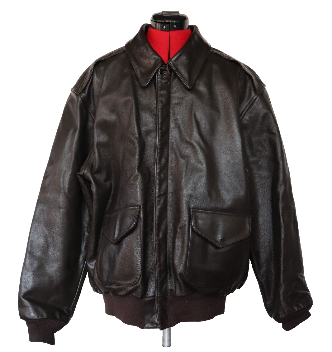Us Wings Cooper A2 Leather Flight Jacket US Wings Type A-2