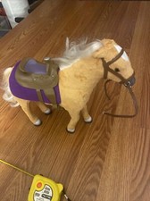 toy horse, With saddle,stirrups, 11 In Tall