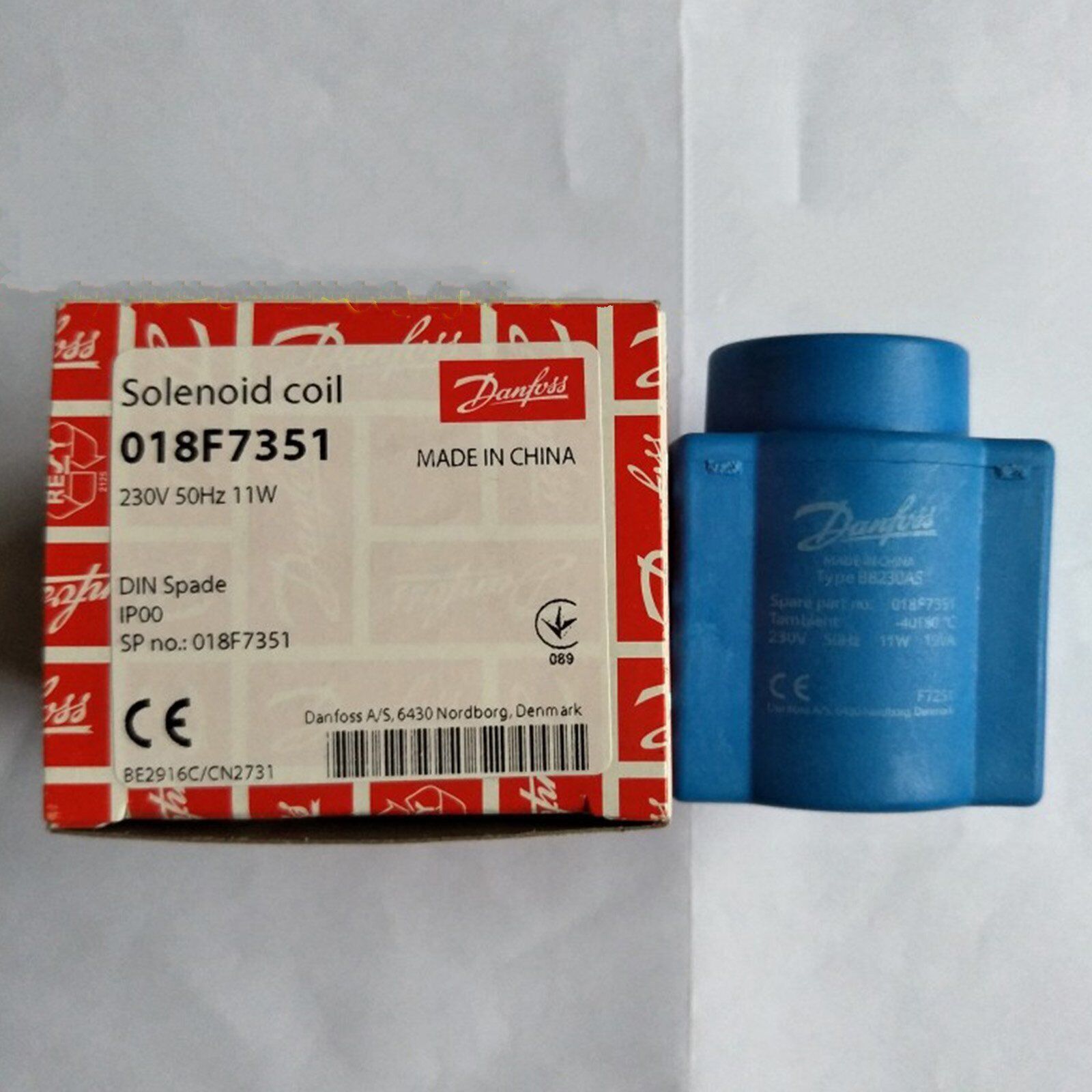 New 018F7351 For Danfoss Solenoid valve coil Free Shipping #A7 | eBay