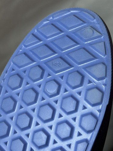 VANS Trek Slip On Water Rubber Off The Wall Shoes Blue Youth sz 3 - Picture 4 of 5