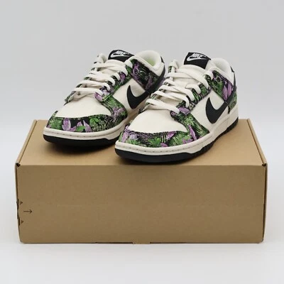 FN7105-030 Nike Dunk Low Next Nature Floral Tapestry (Femme) - Photo 1/4