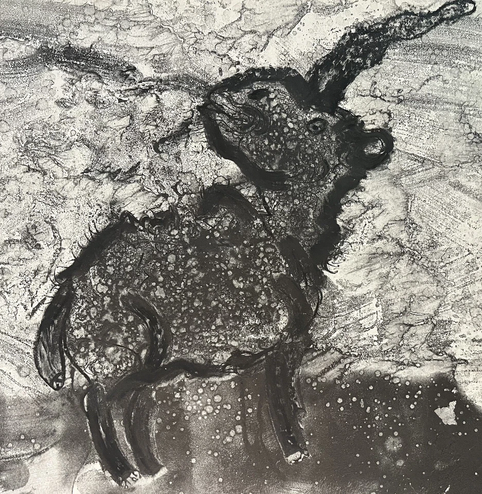 Robert Beauchamp American Provincetown Expressionist Zeichnung signiert gelistet 1979 - Bild 4 von 4