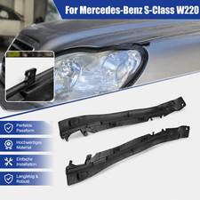2x Scheinwerfer Dichtung f&uuml;r Mercedes Benz W220 S-Klasse 03-05 Abdeckleiste