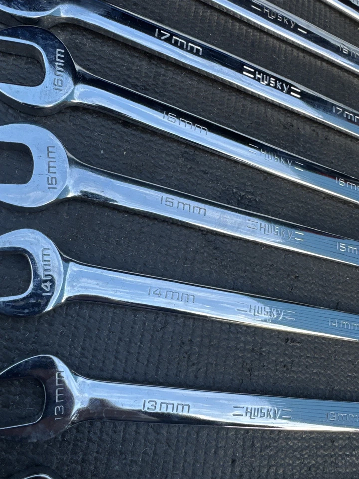 Husky Tools USA By Williams Snapon 47610 10pc Metric Combination Wrench Set 10mm - Image 3 of 4