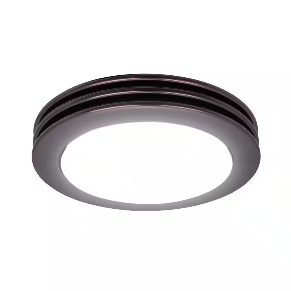 Oil Rubbed Bronze 80 CFM Bathroom Exhaust Fan with LED Light