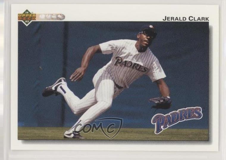 1992 Upper Deck Factory Set Gold Hologram Jerald Clark #292 09o4