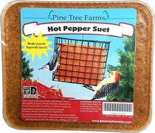 Pine Tree Farms Hot Pepper Wild Bird Suet Cake 3lbs 01441