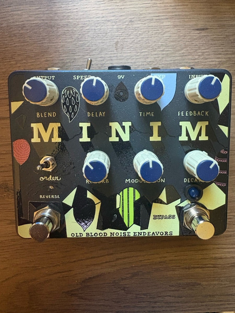 Old Blood Noise Endeavors MINIM Reverb Delay And Reverse Guitar