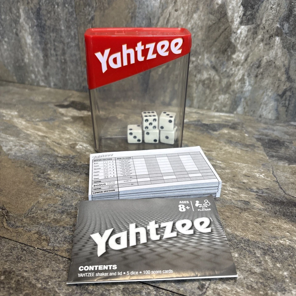 Yahtzee Pocket Travel Game, vintage  - Image 2 of 4