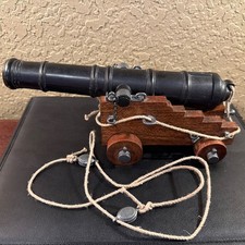 British Naval Cannon, England 18th. C. by Denix of Spain Collectible