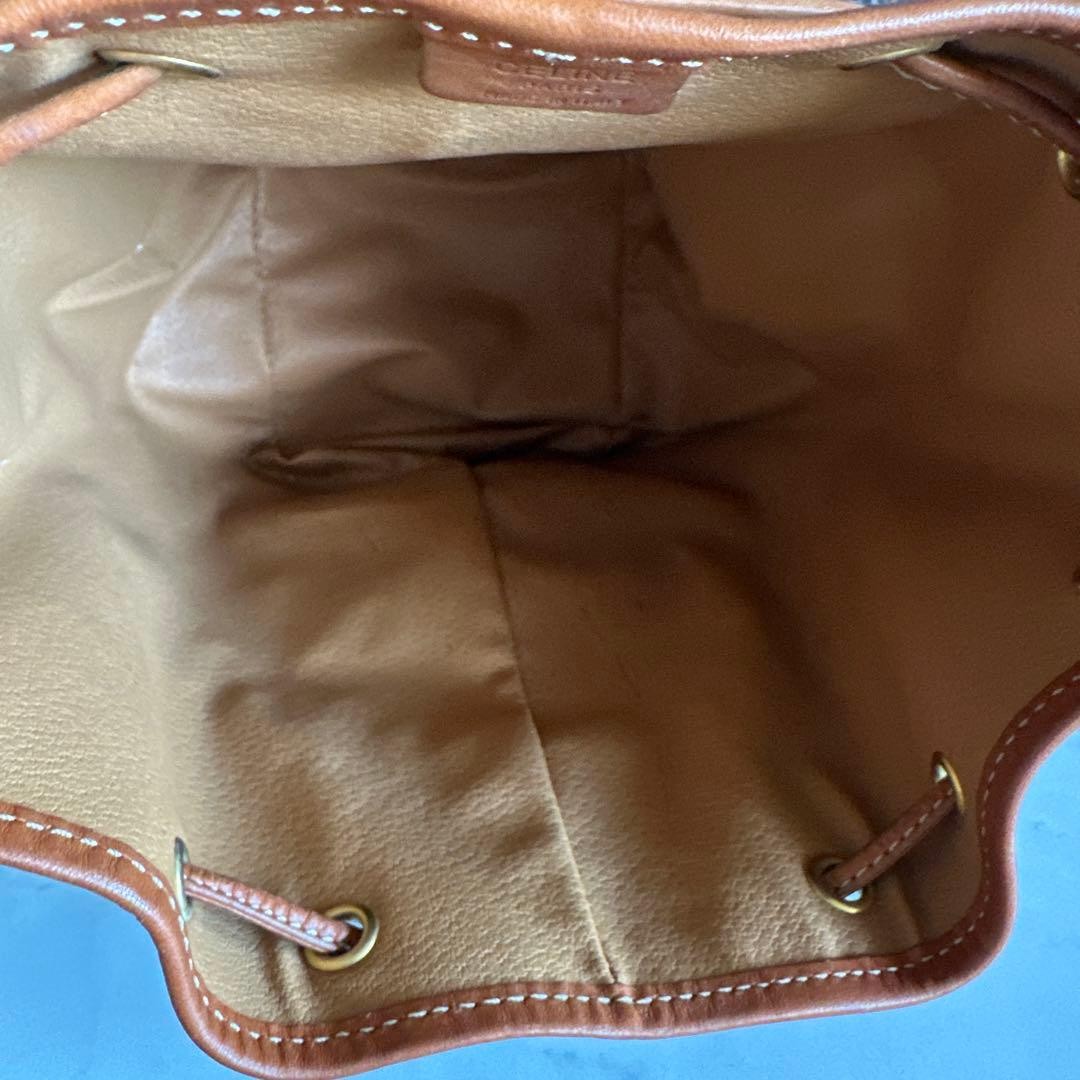 CELINE Macadam pattern mini backpack 90's vintage… - image 10