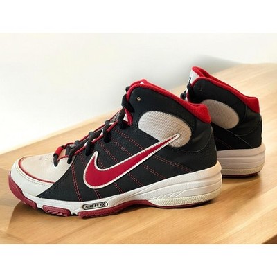 NIKE Air Flex Team Trust Men's Sneakers Tennis Shoes Red Black Sz 6 Activewear