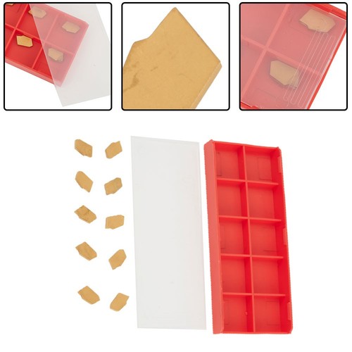 10pcs SP200 GTN-2 Grooving Cut-Off Carbide Inserts For SPB26-2/SPB32-2 - Afbeelding 3 van 22