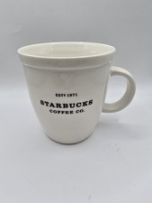 Starbucks 2009 Large Coffee Cup/mug With Logo In Black. Excellent Condition.