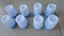 Tupperware Junge Welle 8er Set Eierbecher blau Neu