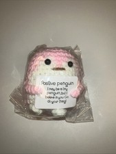 New 3 Positive Penguin Super Soft Encouragement Doll
