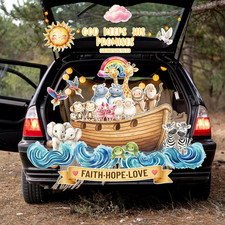 Halloween Religious Trunk or Treat Car Decorations Kit 31Pcs