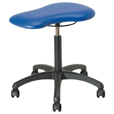 Therapiehocker Standard mit Polster und Rollen, Praxishocker, Rollhocker - Bild 1 von 4