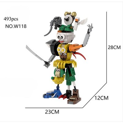 Game FNAF Boss Building Blocks Five Nights at Freddy's DIY Model